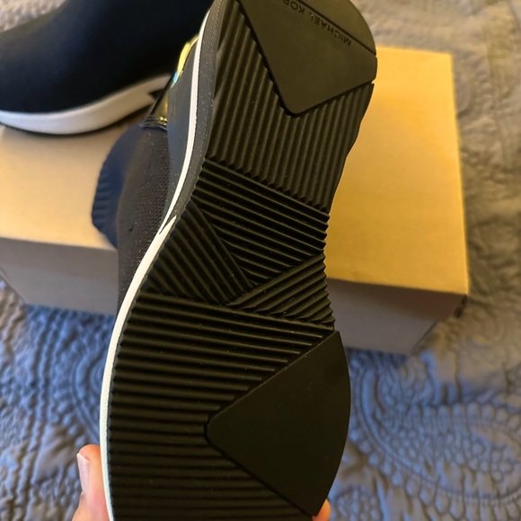 Michael Kors Skylar Stretch Knit Sock Sneaker, Size 6.5 - Picture 3 of 3